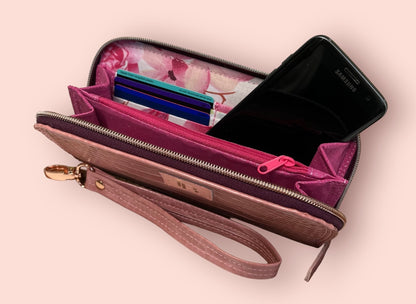 Long Wallet with phone pouch