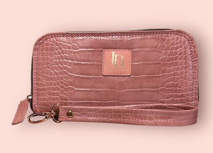 Long Wallet with phone pouch